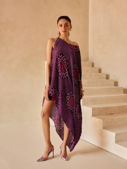 Twenty Nine - Boho Purple Mini Dress