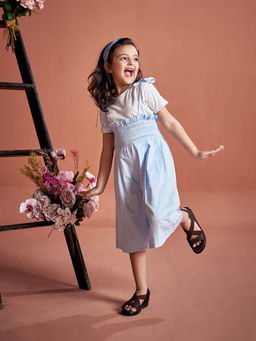 Little Luxury - Blue Jumpsuits