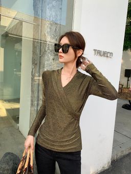 MISS MOSA BY AKANKSHA - Women Green Woven Top