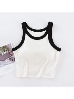 MISS MOSA BY AKANKSHA - Women White Solid Top