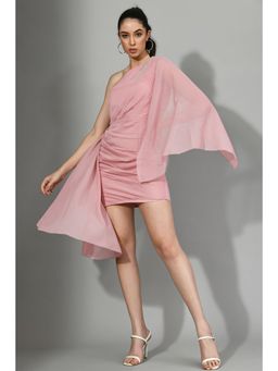 Sunanta Madaan - Strong Stride Short Draped Dress