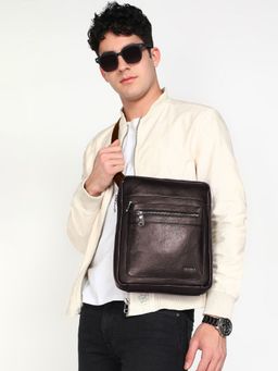 Sassora - Pure Leather Mens Medium Sling Bag