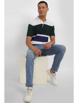Allen Solly - Men Multi Colorblock Polo T-Shirt