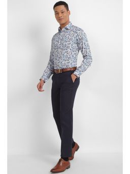 Allen Solly - Men Multi Slim Fit Print Full Sleeves Formal Shirt