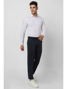 Peter England - Men White Super Slim Fit Full Sleeves Formal Shirt