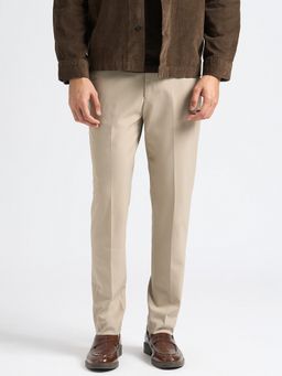 SELECTED HOMME - Brown Slim Fit Tailored Trousers