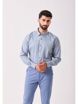 MH&Y - Concealed Blue Button Down Shirt