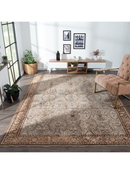 OBSESSIONS - Anti-Static Traditional Bedside Runner (L) 150 X (W) 80, Beige