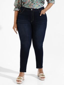 Instafab Plus - Women Solid Stylish Skinny Fit New Trend Denim Jeans