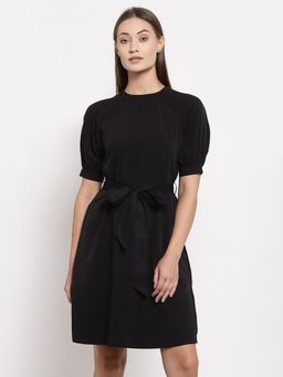 Ayrolane - Black Slit Dress