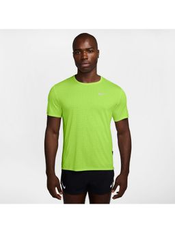 Nike - Yellow Polyester Printed T-Shirt