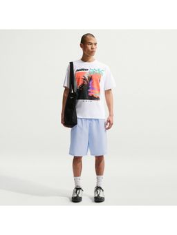 Nike - White Cotton Graphic T-Shirt