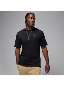Nike - Black Cotton Printed T-Shirt