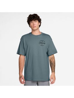 Nike - Green Cotton Printed T-Shirt