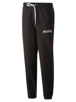 Puma - Team Mens Black Trackpants
