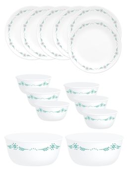 Corelle - Livingware 14 Pc Basic / Mini / Starter Dinner Set Katori - English Garden
