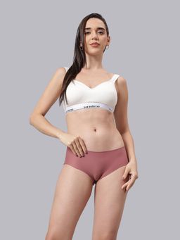 La Intimo - Satiny Soft Multi-Colour T-Shirt Bra With Panty