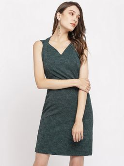 Latin Quarters - Women Shift Greenforst Dress