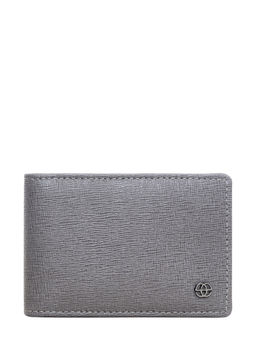 Eske - Martin Money Clip 3 Card Holders Grey Saffiano