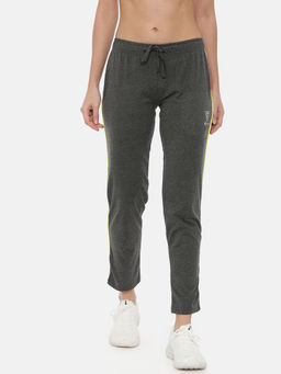 3PIN - Solid Women Dark Grey Track Pants