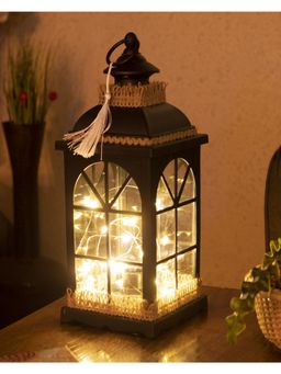 Voncasa - Lantern in Color - Black