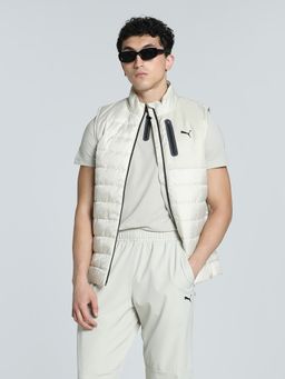 Puma - Utility Padded Gilet Mens Beige Insulated Jackets