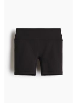 H&M - Girls Black Sports Cycling Shorts With Softmove