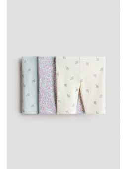 H&M - Girls Multi-Color 3-Pack Cotton Cycling Shorts