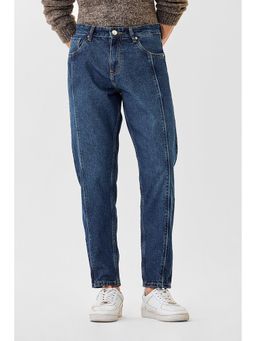 Snitch - Dark Blue Denim Jeans for Men