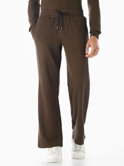 Jack & Jones - Men Loose Fit Brown Trackpant
