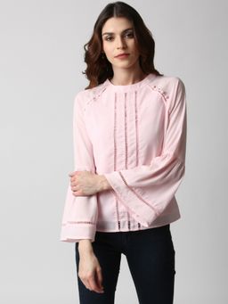 Marie Claire - Women Pink Solid Top
