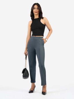 Blissclub - Women Grey Ultimate Straight Pant