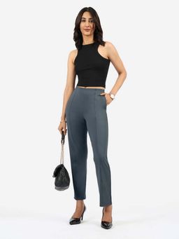 Blissclub - Women Grey Ultimate Straight Pant