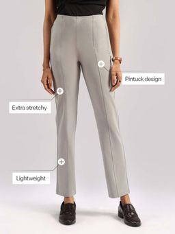 Blissclub - Women Silver Ultimate Straight Pant