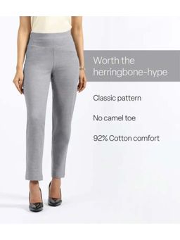 Blissclub - Women Grey Ultimate Straight Pant