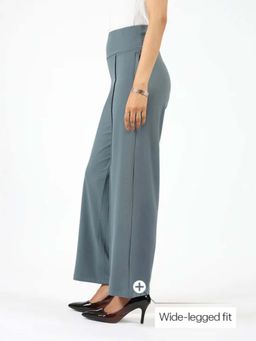 Blissclub - Women Brown Ultimate Wide Legged Pant