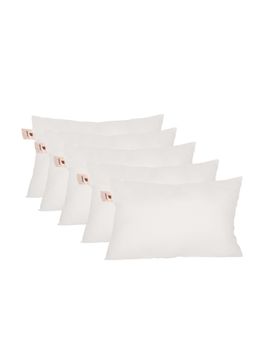 Sivya by Home - Micro Fiber 18X27 Inch Pillow Insert- White Pack Of 5