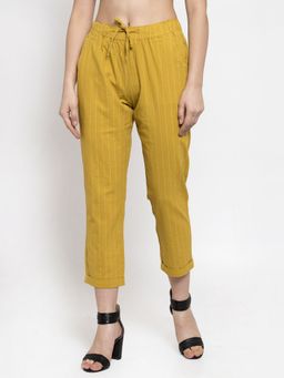 Global Republic - Mustard Cotton Women Lower