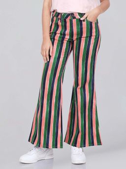 Wrangler - Women Multicolor Mid Rise Wanderer Flared Fit Jeans