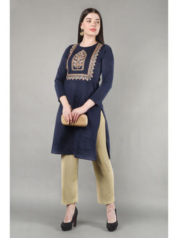 Barara Ethnic - Yoke Embroidered Kurta