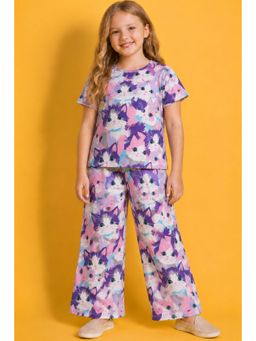 TotzTouch - Printed Sleepwear Pyjama Set For Girls