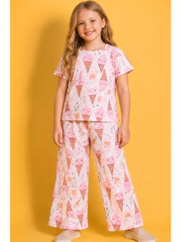 TotzTouch - Printed Sleepwear Pyjama Set For Girls