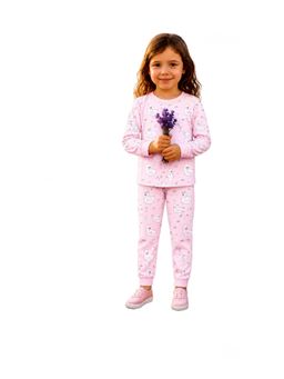 Protiens - Luxury Cotton Swan Print Girls Night Suit