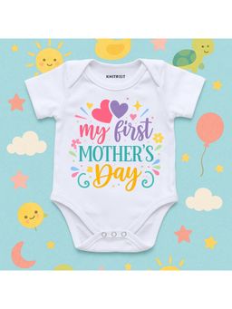 KNITROOT - Mother's Day Theme Happy First Mother's Day Onesie