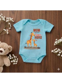 KNITROOT - Mother's Day Theme Mom You Are My Super Hero Onesie