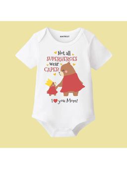 KNITROOT - Mother's Day Theme Not All Superheroes Wear Capes I Love You Mom Onesie