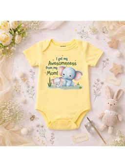 KNITROOT - Mother's Day Theme I Get My Awesomeness From My Mom Onesie