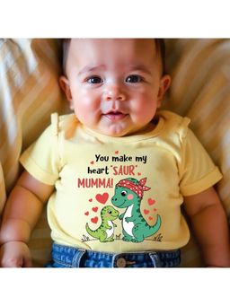 KNITROOT - Mother's Day Theme You Make My Heart Saur Mumma T