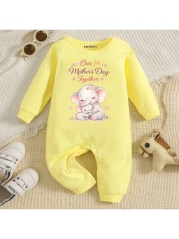 KNITROOT - Mother's Day Theme Our 1st Mother's Day Together Jumpsuit