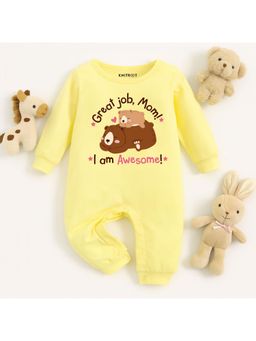 KNITROOT - Mother's Day Theme Great Job,Mom I Am Awesome Jumpsuit